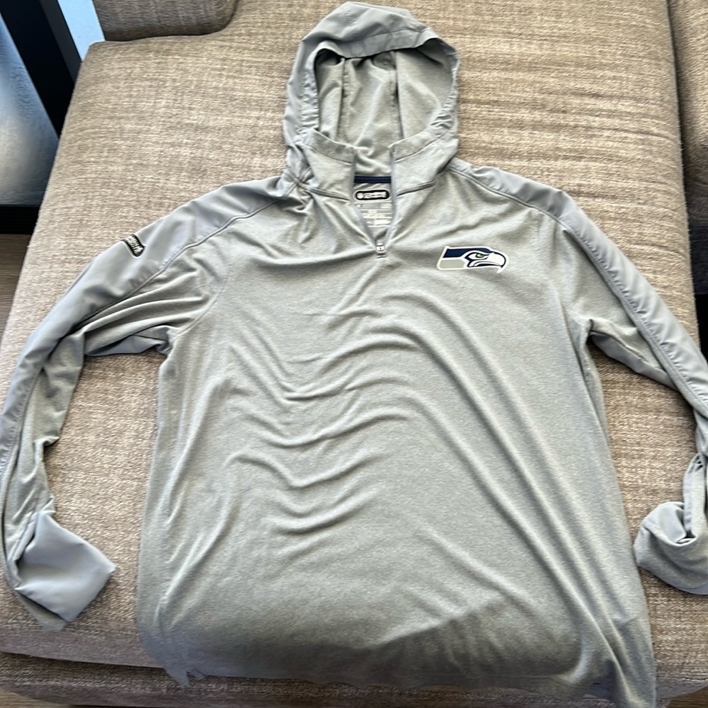Under armor Seahawks combine pull over hoodie